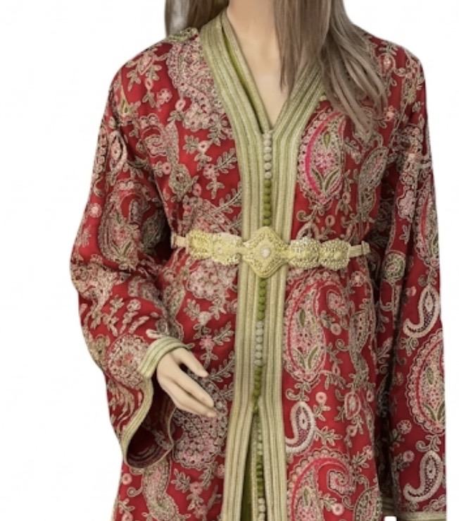 تكشيطة الساري فاخرة بلمسة مغربية - image 3