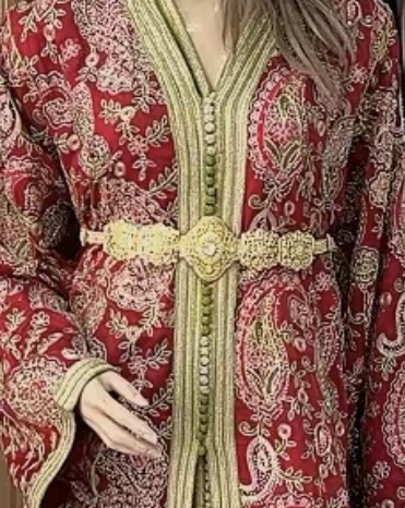 تكشيطة الساري فاخرة بلمسة مغربية - image 4